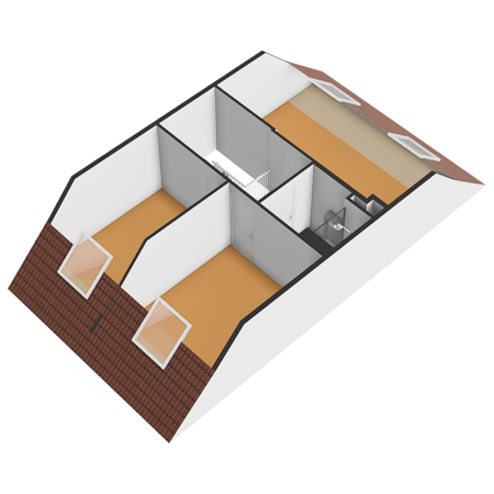 Floorplan - Leeuwenberg 20, 2635 GD Den Hoorn