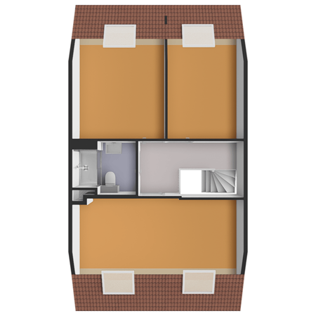 Floorplan - Leeuwenberg 20, 2635 GD Den Hoorn