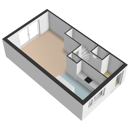 Floorplan - Lijsterbeslaan 78, 2612 VB Delft