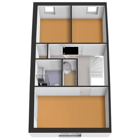 Floorplan - Lijsterbeslaan 78, 2612 VB Delft