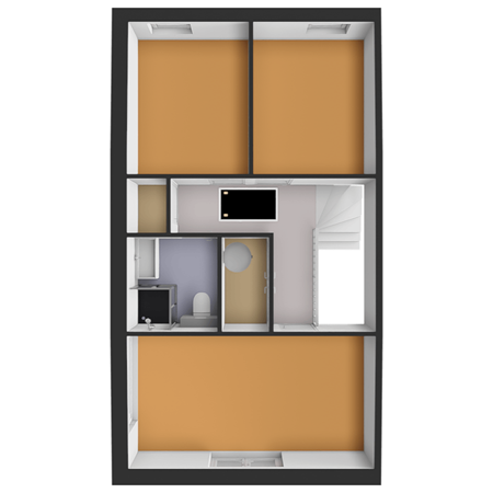 Floorplan - Lijsterbeslaan 78, 2612 VB Delft