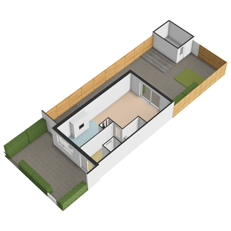 Floorplan - Lijsterbeslaan 78, 2612 VB Delft