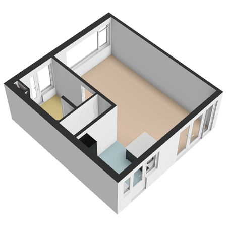 Floorplan - Goudenregenstraat 11, 2636 BH Schipluiden