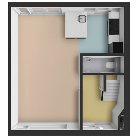 Floorplan - Goudenregenstraat 11, 2636 BH Schipluiden