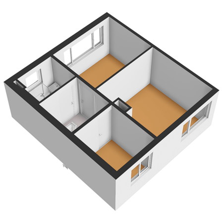 Floorplan - Goudenregenstraat 11, 2636 BH Schipluiden