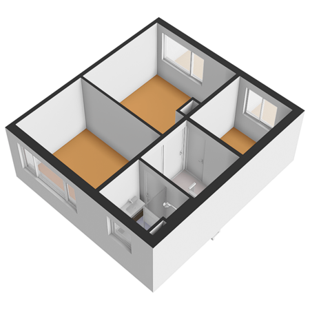Floorplan - Goudenregenstraat 11, 2636 BH Schipluiden