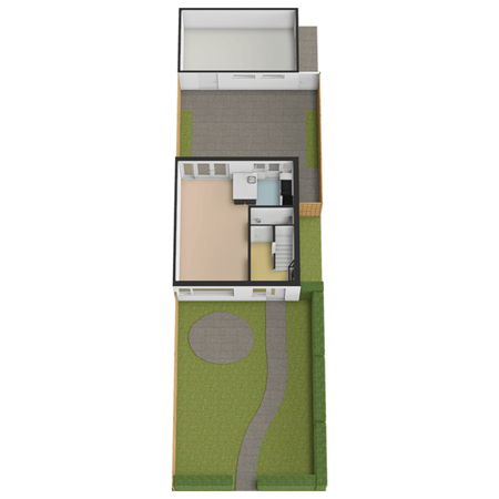 Floorplan - Goudenregenstraat 11, 2636 BH Schipluiden