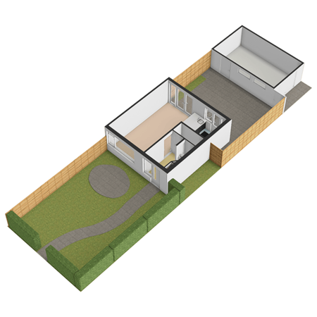 Floorplan - Goudenregenstraat 11, 2636 BH Schipluiden