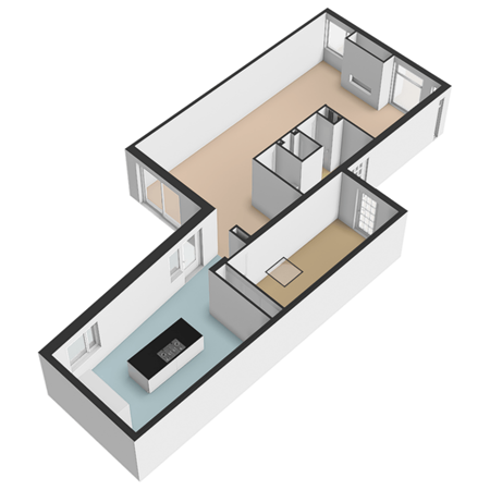 Floorplan - Molengang 10, 2636 JE Schipluiden