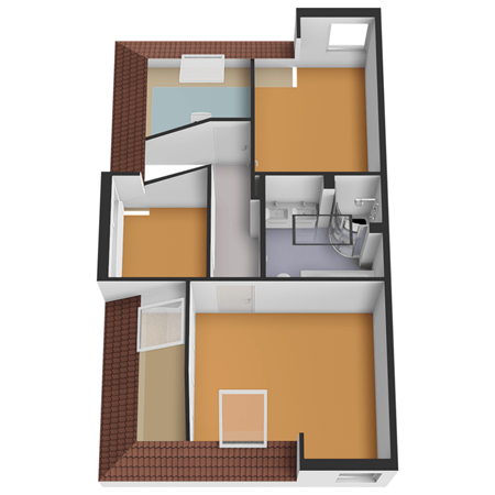 Floorplan - Molengang 10, 2636 JE Schipluiden