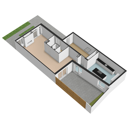 Floorplan - Molengang 10, 2636 JE Schipluiden