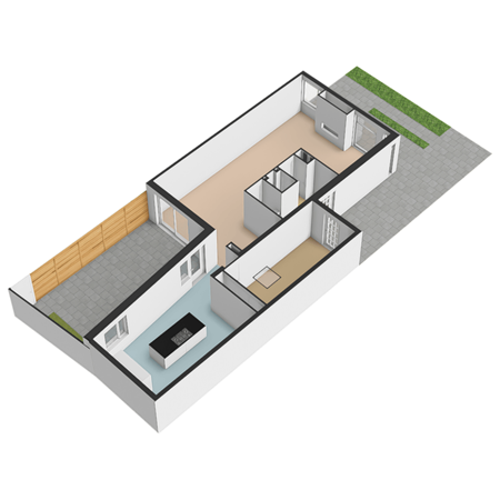 Floorplan - Molengang 10, 2636 JE Schipluiden
