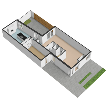 Floorplan - Molengang 10, 2636 JE Schipluiden