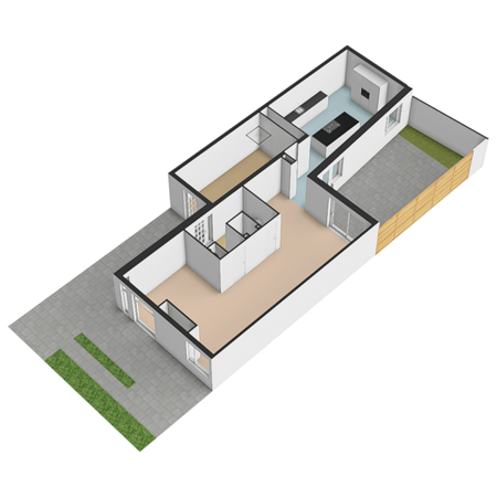 Floorplan - Molengang 10, 2636 JE Schipluiden