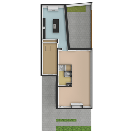 Floorplan - Molengang 10, 2636 JE Schipluiden