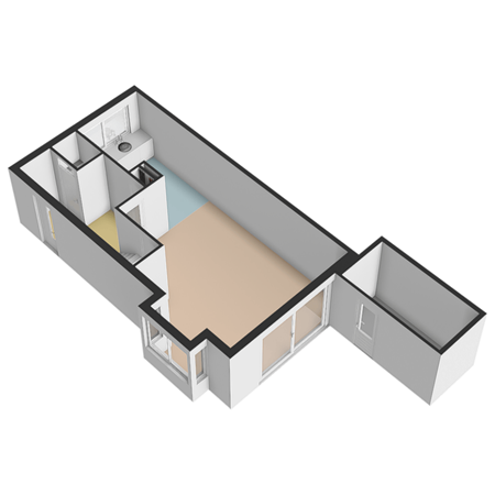 Floorplan - Korenmaat 1, 2636 JG Schipluiden