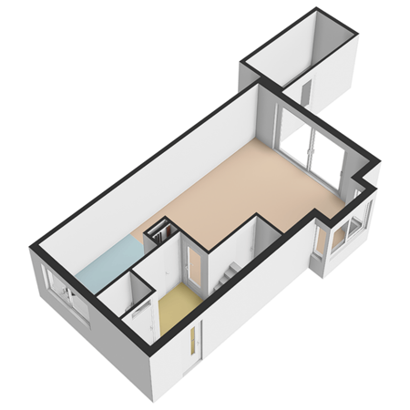 Floorplan - Korenmaat 1, 2636 JG Schipluiden