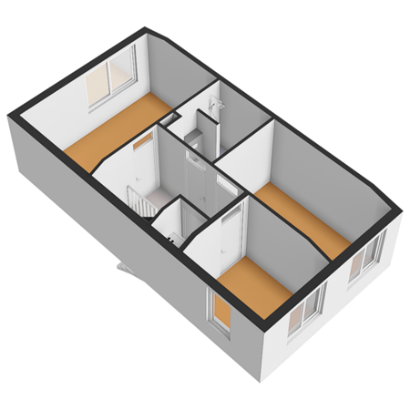 Floorplan - Korenmaat 1, 2636 JG Schipluiden