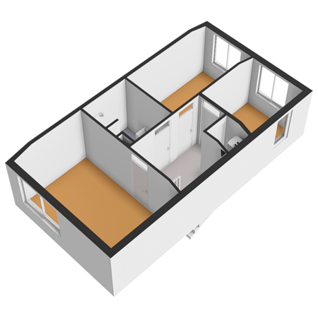 Floorplan - Korenmaat 1, 2636 JG Schipluiden