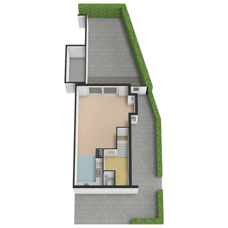 Floorplan - Korenmaat 1, 2636 JG Schipluiden