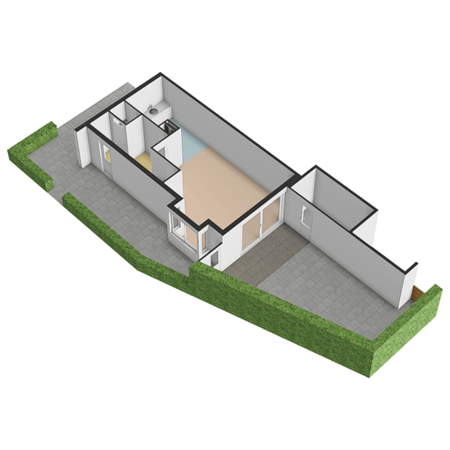 Floorplan - Korenmaat 1, 2636 JG Schipluiden