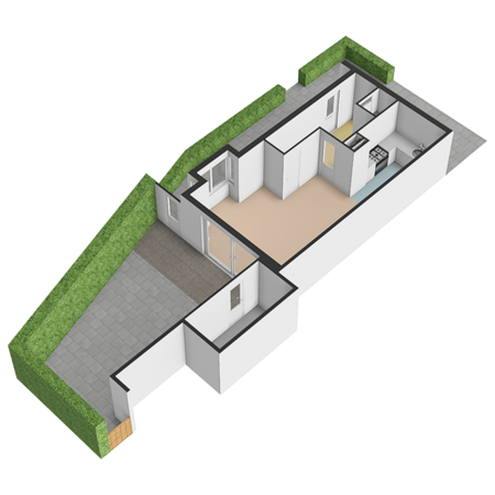 Floorplan - Korenmaat 1, 2636 JG Schipluiden