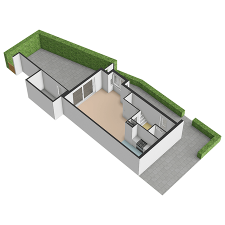 Floorplan - Korenmaat 1, 2636 JG Schipluiden