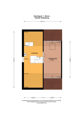 Plattegrond - Zwenkgras 1, 7623 EA Borne - 123368_TV.jpg