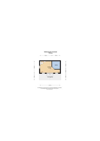 Plattegrond - Veldhaarweg 98, 7546 RK Enschede - 123926_TH.jpg