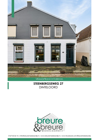 Brochure preview - Steenbergseweg 27, 4671 BC DINTELOORD (2)