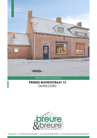 Brochure preview - Prinses Beatrixstraat 13, 4671 CX DINTELOORD (2)
