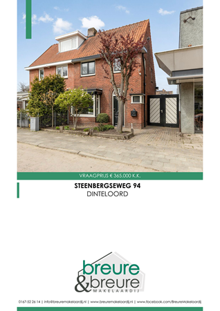 Brochure preview - Steenbergseweg 94, 4671 BJ DINTELOORD (2)