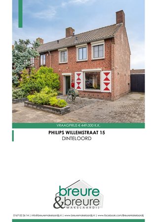 Brochure preview - Philips Willemstraat 15, 4671 EX DINTELOORD (1)
