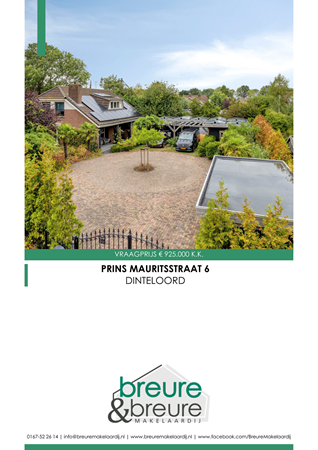 Brochure preview - Prins Mauritsstraat 6, 4671 GK DINTELOORD (2)