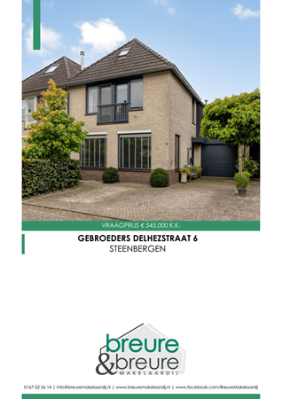 Brochure preview - Gebroeders Delhezstraat 6, 4651 ZW STEENBERGEN (2)