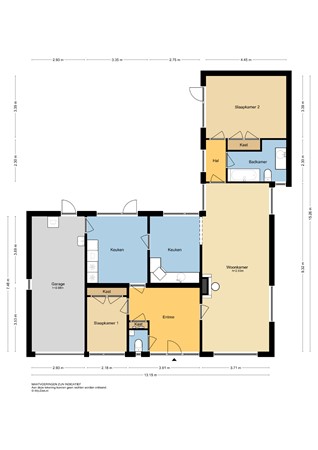 Vlasstraat 11, 2988 XR Ridderkerk - Plattegrond BG - 2D - Vlasstraat 11 te Ridderkerk.jpg