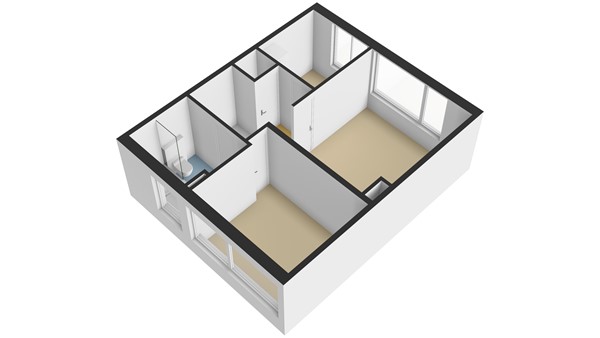 Patrijsstraat 17, 2953 EM Alblasserdam - Plattegrond 1e verdieping - 3D - Patrijsstraat 17 te Alblasserdam.jpeg