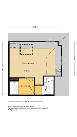 Gebroeders Potstraat 12, 2957 KC Nieuw-Lekkerland - Plattegrond 2D - 2E - Gebroeders Potstraat 12 te Nieuw-Lekkerland.jpeg