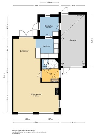 Campanulahof 11, 3355 BH Papendrecht - Plattegrond BG - 2D - Campanulahof 11 te Papendrecht.jpeg