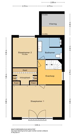 Campanulahof 11, 3355 BH Papendrecht - Plattegrond 1E - 2D - Campanulahof 11 te Papendrecht.jpeg