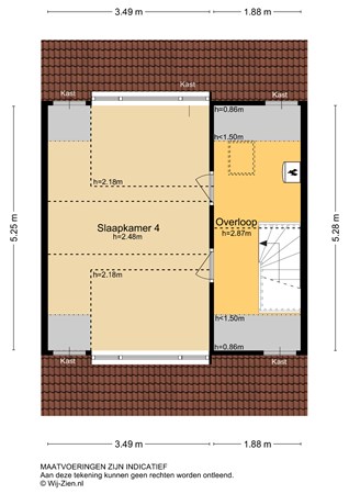 Banjohof 29, 2992 NA Barendrecht - Plattegrond - 2V - Banjohof 29 te Barendrecht.jpg