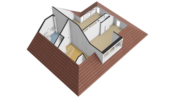 De Spil 42, 2954 PB Alblasserdam - Plattegrond 1E - 3D - De Spil 42 te Alblasserdam.jpg