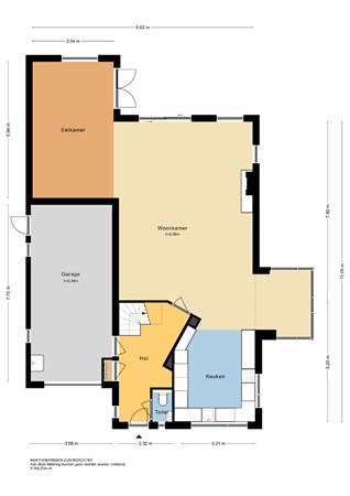 Ooievaar 7, 2957 NH Nieuw-Lekkerland - Plattegrond BG - 2D - Ooievaar 7 te Nieuw-Lekkerland.jpg