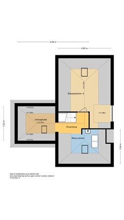 Ooievaar 7, 2957 NH Nieuw-Lekkerland - Plattegrond 2E - 2D - Ooievaar 7 te Nieuw-Lekkerland.jpg