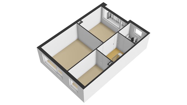 Zwanenvliet 60, 2959 CE Streefkerk - Plattegrond 1E - 3D - Zwanenvliet 60 te Streefkerk.jpg