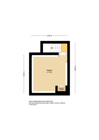 Molenstraat 157, 2961 AK Kinderdijk - Plattegrond KL - 2D - Molenstraat 157 te Kinderdijk.jpg