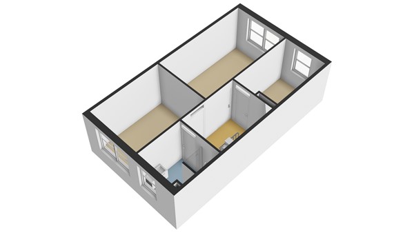 Hooftmanlaan 56, 2951 DB Alblasserdam - Plattegrond 1E - 3D - Hooftmanlaan 56 te Alblasserdam.jpg