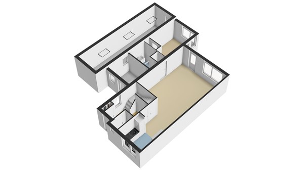 Planetenlaan 88, 2957 SN Nieuw-Lekkerland - Plattegrond BG - 3D - Planetenlaan 88 te Nieuw-Lekkerland.jpg