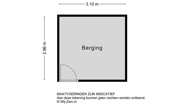 Mr. Kesperweg 42, 2982 RP Ridderkerk - Plattegrond berging - 2D - Mr. Kesperweg 42 te Ridderkerk.jpg