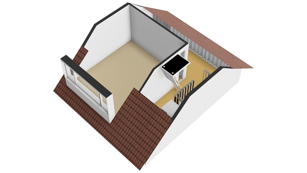 Lage Boezem 38, 2957 RD Nieuw-Lekkerland - Plattegrond 2E - 3D - Lage Boezem 38 te Nieuw-Lekkerland.jpg